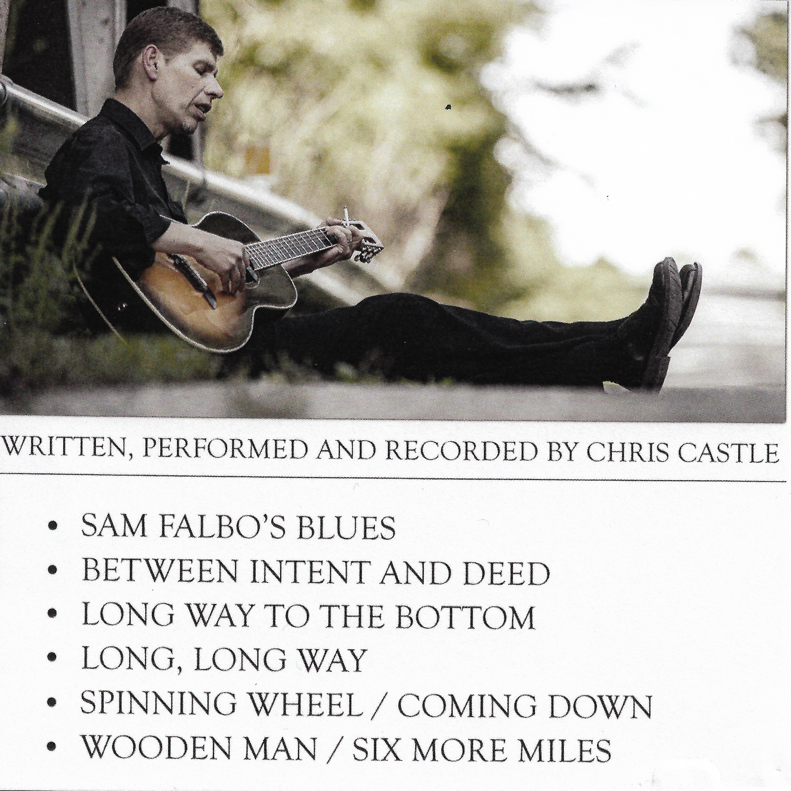 Chris Castle back album cover